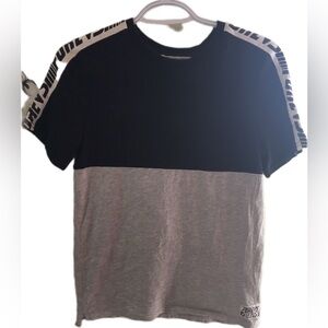H&M Black and Gray Kids Short Sleeve Tee